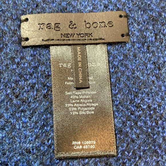 🐬 Rag & Bone Leopard Print Scarf - Picture 5 of 10